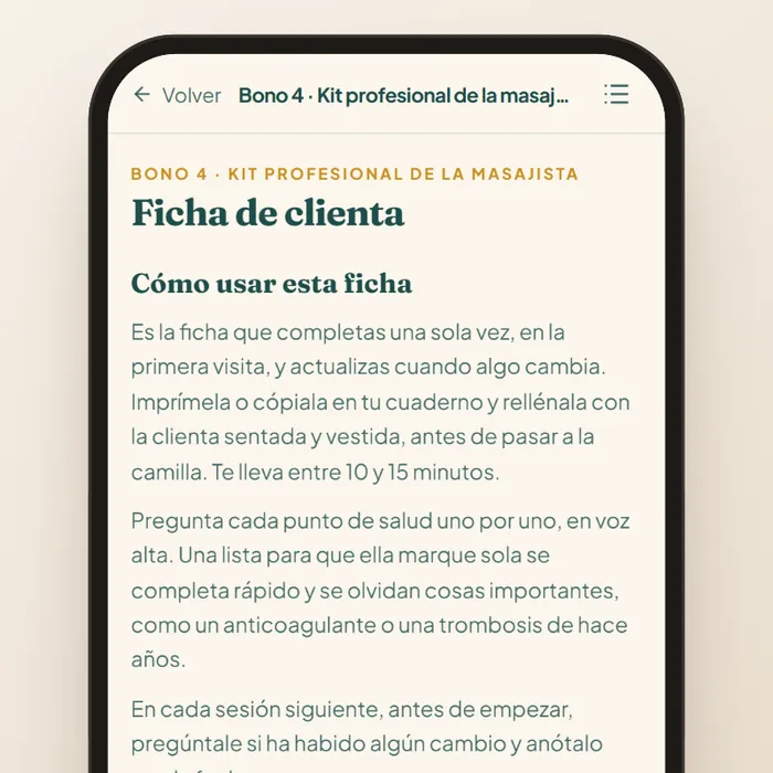 Bono 4 en la app: kit profesional