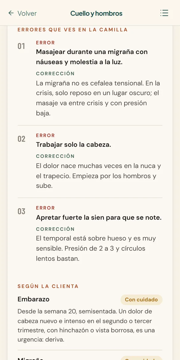 Errores frecuentes en la cefalea tensional